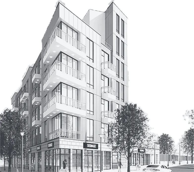 818-826 Flushing Avenue, 7 stories
