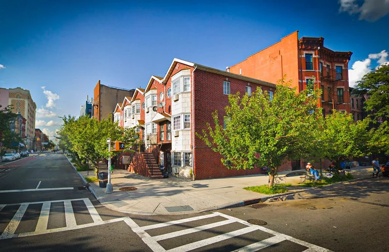 375, 377, 377A, 379 & 381 Nostrand Avenue, Brooklyn, NY — archive photograph